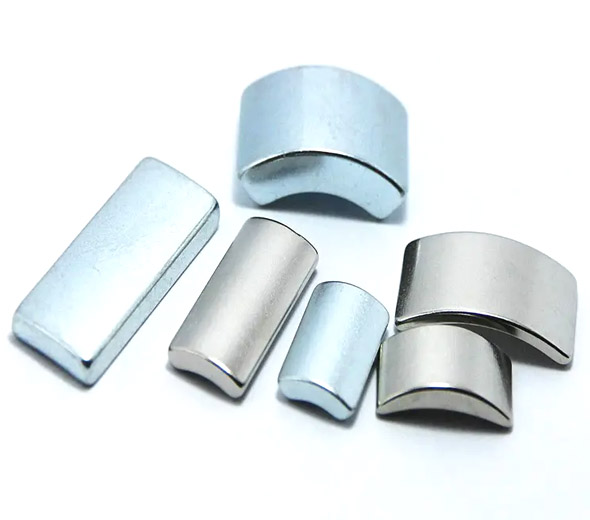 Tile shaped NdFeB magnet