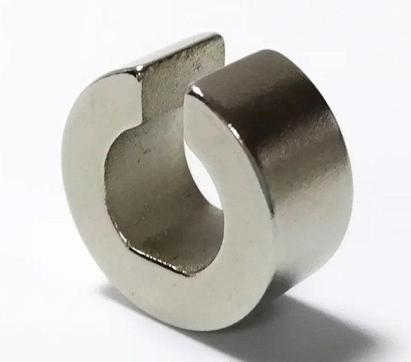 Heteromorphic NdFeB magnet